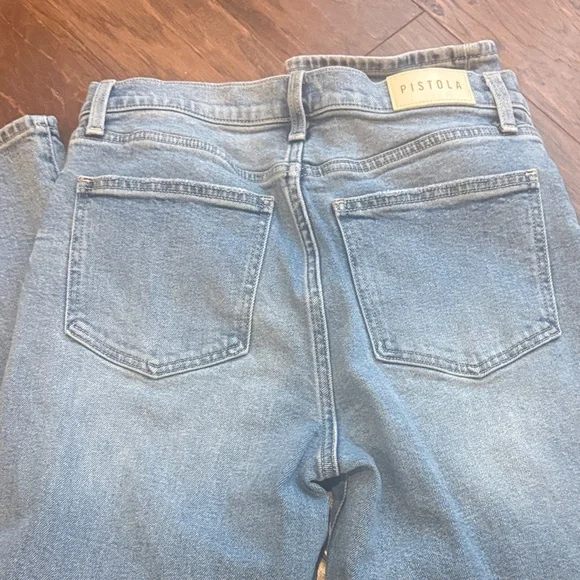 Pistola Sky Blue Denim Pants - Picture 6 of 9
